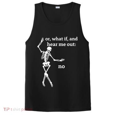 Sassy Skeleton Hear Me Out: No PosiCharge Competitor Tank