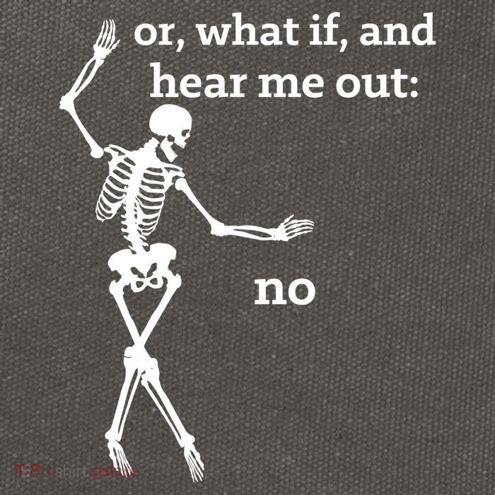 Sassy Skeleton Hear Me Out: No Cotton Canvas Backpack