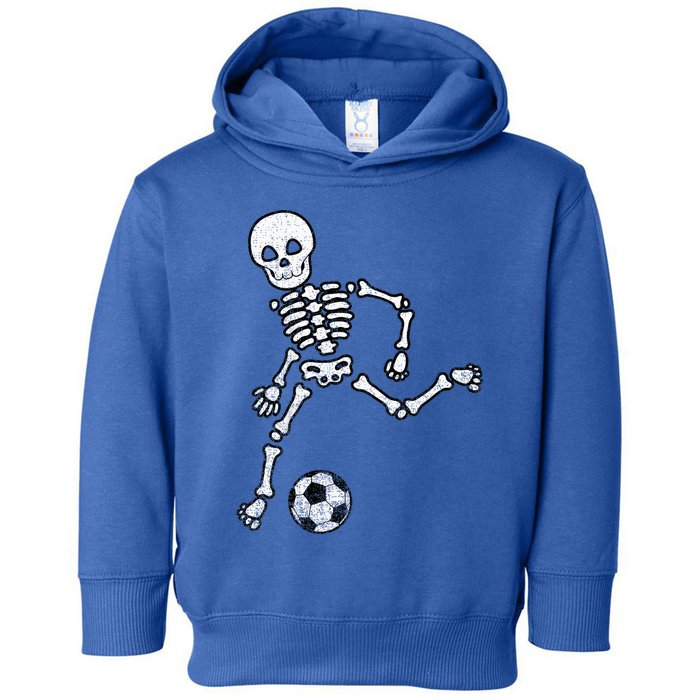 Skeleton Soccer Halloween Sport Player Costume Toddler Hoodie