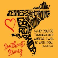 Southeast Strong Hurricane Helene Survivor When You Go Through Deep Wat Pom Pom 12in Knit Beanie