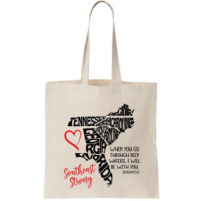 Southeast Strong Hurricane Helene Survivor When You Go Through Deep Wat Bag