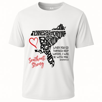 Southeast Strong Hurricane Helene Survivor When You Go Through Deep Wat Performance Shirt