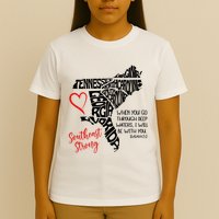 Southeast Strong Hurricane Helene Survivor When You Go Through Deep Wat T-Shirt