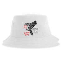 Southeast Strong Hurricane Helene Survivor When You Go Through Deep Wat Sustainable Bucket Hat