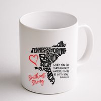 Southeast Strong Hurricane Helene Survivor When You Go Through Deep Wat Mug