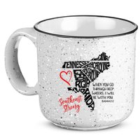 Southeast Strong Hurricane Helene Survivor When You Go Through Deep Wat 15oz Campfire Ceramic Mug