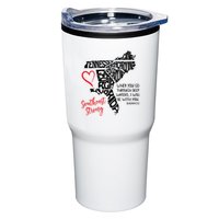 Southeast Strong Hurricane Helene Survivor When You Go Through Deep Wat Tumbler