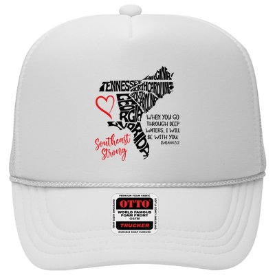 Southeast Strong Hurricane Helene Survivor When You Go Through Deep Wat Trucker Hat