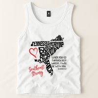 Southeast Strong Hurricane Helene Survivor When You Go Through Deep Wat Tank Top