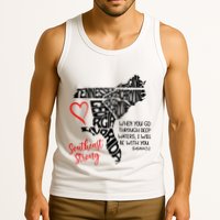 Southeast Strong Hurricane Helene Survivor When You Go Through Deep Wat Tank Top