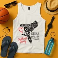 Southeast Strong Hurricane Helene Survivor When You Go Through Deep Wat Tank Top