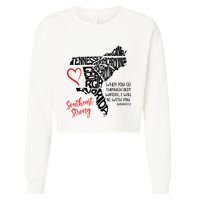 Southeast Strong Hurricane Helene Survivor When You Go Through Deep Wat Cropped Pullover Crew