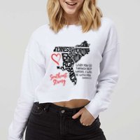 Southeast Strong Hurricane Helene Survivor When You Go Through Deep Wat Cropped Pullover Crew