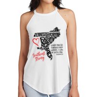 Southeast Strong Hurricane Helene Survivor When You Go Through Deep Wat Women's Perfect Tri Rocker Tank