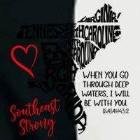 Southeast Strong Hurricane Helene Survivor When You Go Through Deep Wat Infant Baby Jersey Bodysuit
