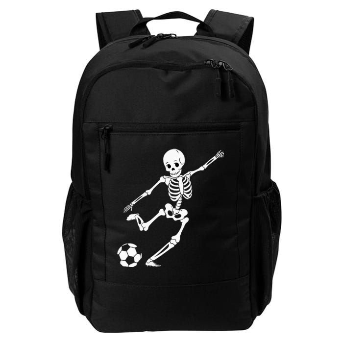 Soccer Skeleton Halloween Soccer Player Halloween Daily Commute Backpack