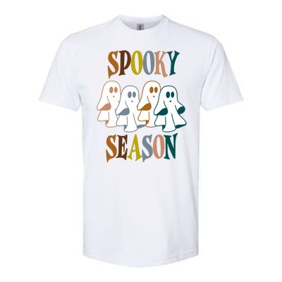 Spooky Season Halloween Ghost Festive Softstyle® CVC T-Shirt