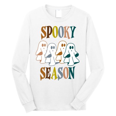 Spooky Season Halloween Ghost Festive Long Sleeve Shirt