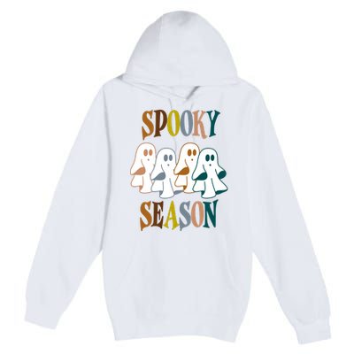 Spooky Season Halloween Ghost Festive Premium Pullover Hoodie