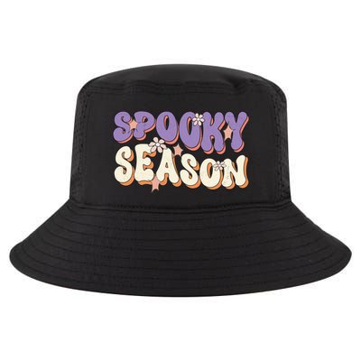 Spooky Season Halloween Groovy Retro Cool Comfort Performance Bucket Hat