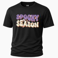 Spooky Season Halloween Groovy Retro Cooling Performance Crew T-Shirt
