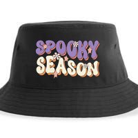 Spooky Season Halloween Groovy Retro Sustainable Bucket Hat