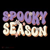 Spooky Season Halloween Groovy Retro Sustainable Bucket Hat