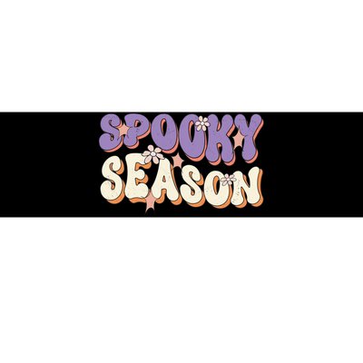 Spooky Season Halloween Groovy Retro Bumper Sticker