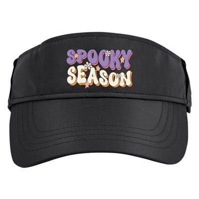 Spooky Season Halloween Groovy Retro Adult Drive Performance Visor