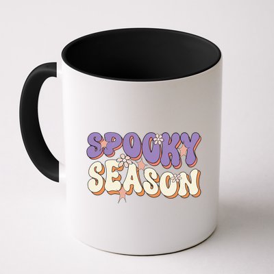 Spooky Season Halloween Groovy Retro Mug