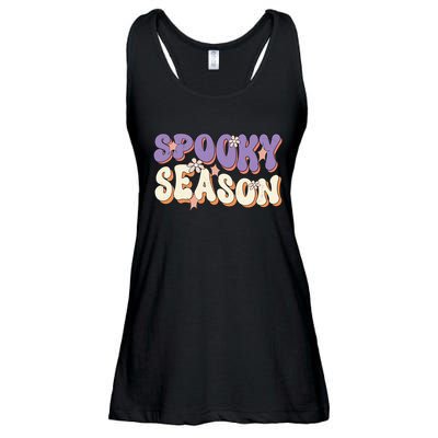 Spooky Season Halloween Groovy Retro Ladies Essential Flowy Tank