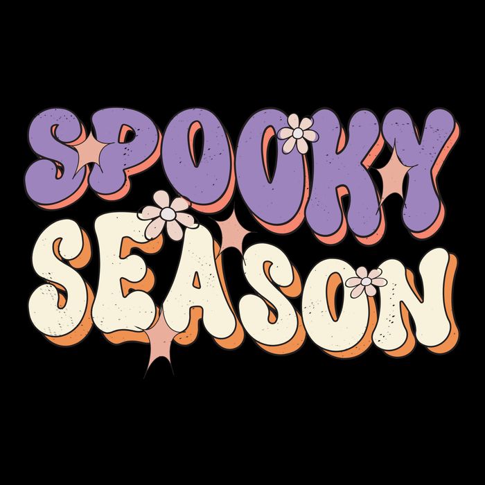 Spooky Season Halloween Groovy Retro 16 in Basic Backpack