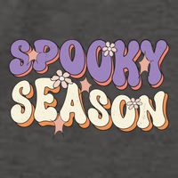 Spooky Season Halloween Groovy Retro Vector Backpack