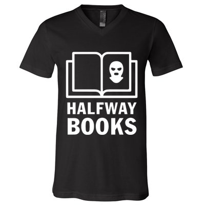Shea Serrano Halfway Books V-Neck T-Shirt