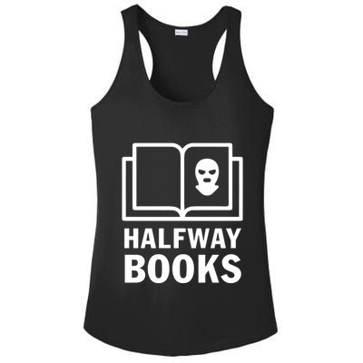 Shea Serrano Halfway Books Ladies PosiCharge Competitor Racerback Tank