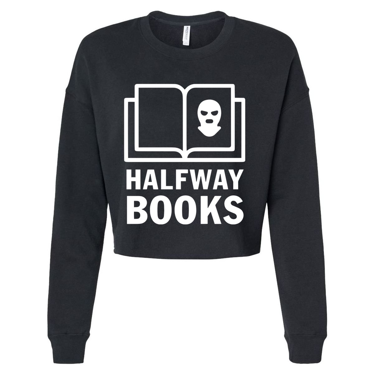 Shea Serrano Halfway Books Cropped Pullover Crew