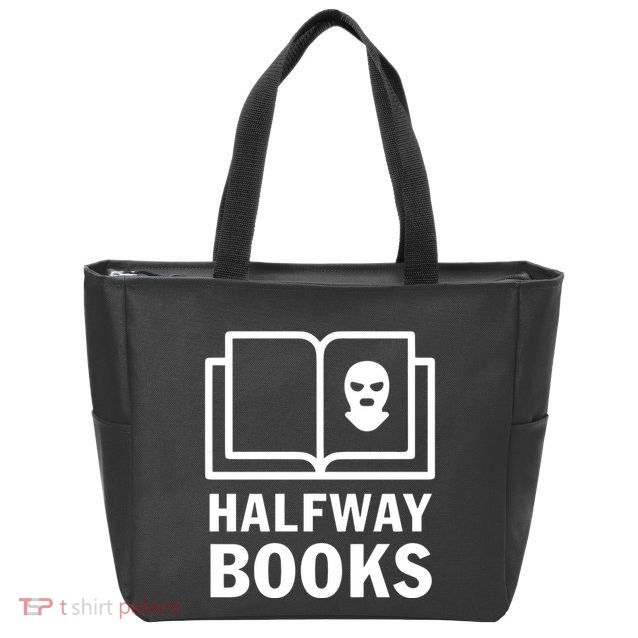 Shea Serrano Halfway Books Zip Tote Bag