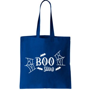 Spooky Season Halloween Boo Squad Scary Bats And Spider Web Gift Tote Bag