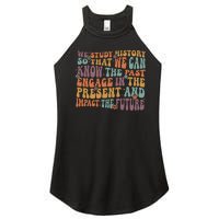 Social Studies History Teacher Back To School Women's Perfect Tri Rocker Tank