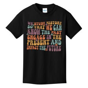 Social Studies History Teacher Back To School Kids T-Shirt