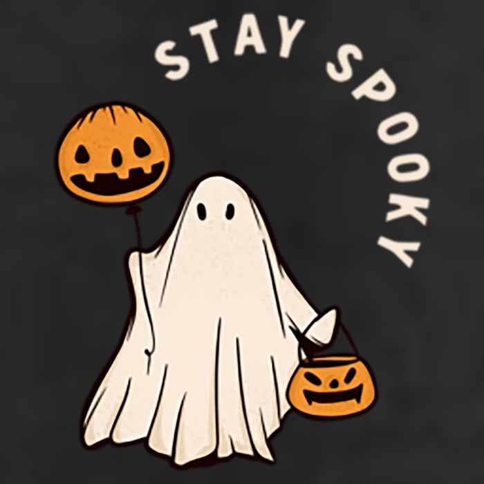Stay Spooky Halloween Retro Spooky Season Fall Vibes Ghost Gift Cool Comfort Performance Bucket Hat