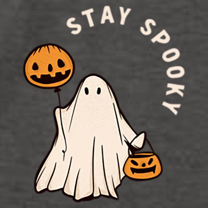 Stay Spooky Halloween Retro Spooky Season Fall Vibes Ghost Gift Vector Backpack