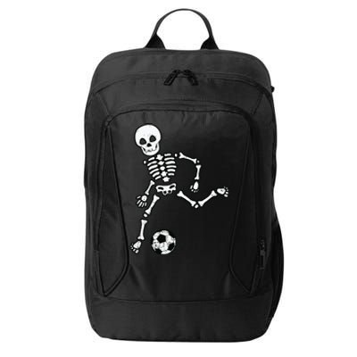 Skeleton Soccer Halloween Sport Player Costume City Backpack