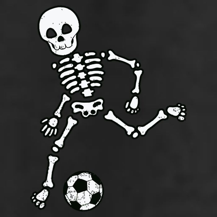 Skeleton Soccer Halloween Sport Player Costume 11oz C Handle Ceramic Mug
