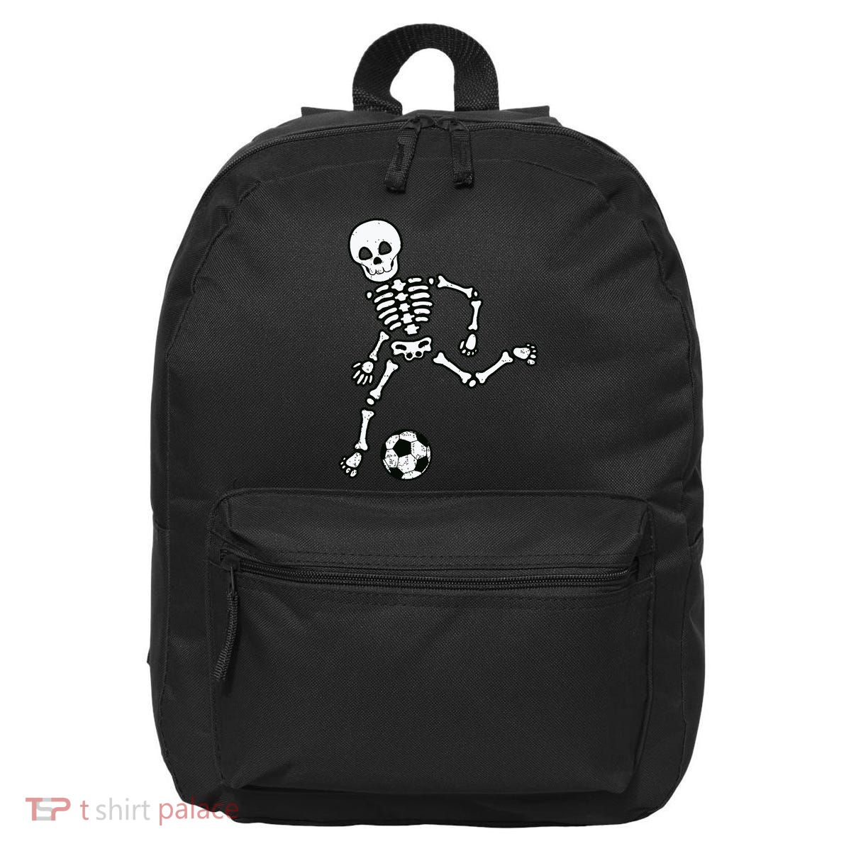 Skeleton Soccer Halloween Sport Player Costume 16 in Basic Backpack