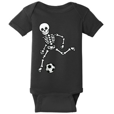 Skeleton Soccer Halloween Sport Player Costume Baby Bodysuit