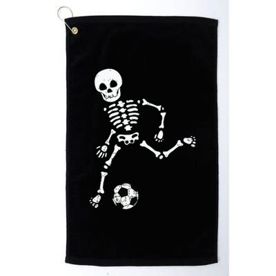 Skeleton Soccer Halloween Sport Player Costume Platinum Collection Golf Towel