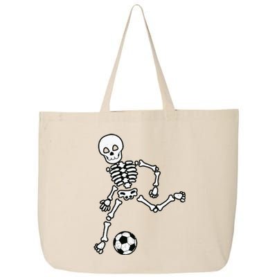 Skeleton Soccer Halloween Sport Player Costume 25L Jumbo Tote