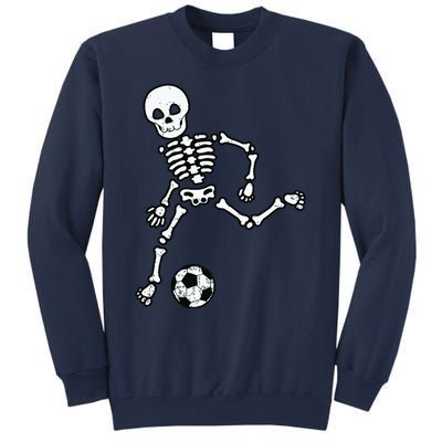 Skeleton Soccer Halloween Sport Player Costume Sweatshirt