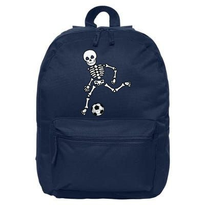 Skeleton Soccer Halloween Sport Player Costume 16 in Basic Backpack